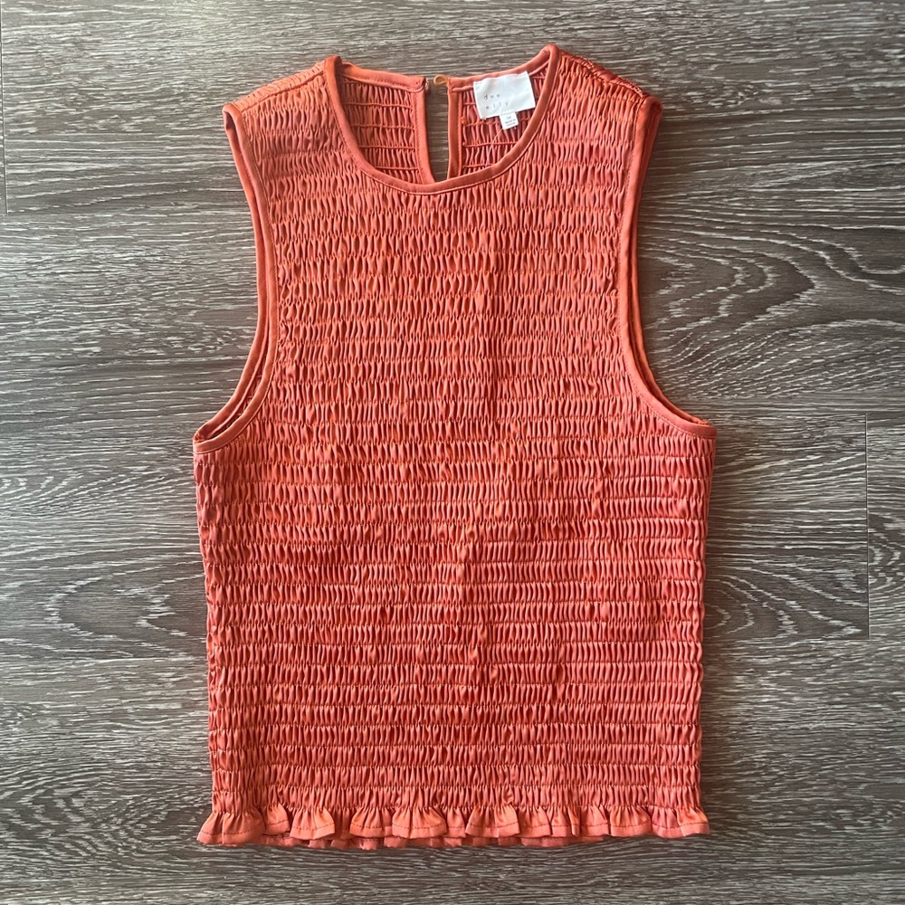 Vici Collection Rust Crunched Tank (M) - image 4